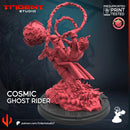 Cosmic Ghost Rider Marvel MCP-compatible 40mm resin proxy miniature by Trident Miniatures - product image 2
