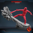 Iceman X-Men 2000 Movie Marvel MCP-compatible 40mm resin proxy miniature by Trident Miniatures - product image 2