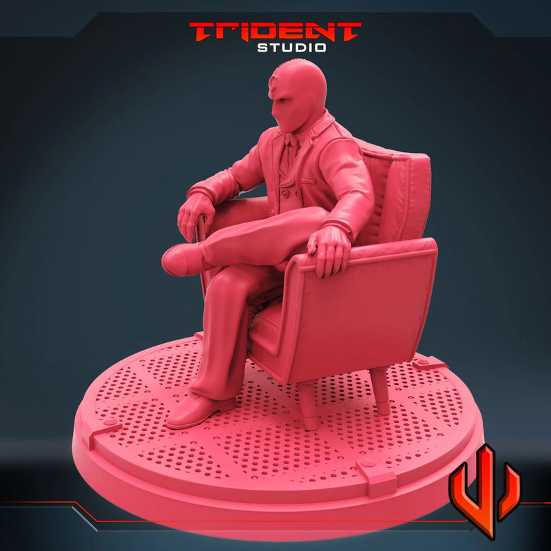Moon Knight - Sculpt A Marvel MCP-compatible 40mm resin proxy miniature by Trident Miniatures - product image 2