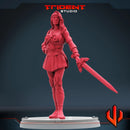 Queen Maeve The Boys MCP-compatible 40mm resin proxy miniature by Trident Miniatures - product image 2