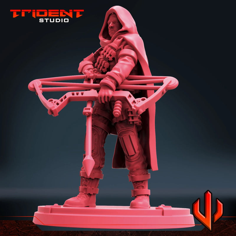 Hawkeye Marvel MCP-compatible 40mm resin proxy miniature by Trident Miniatures - product image 2
