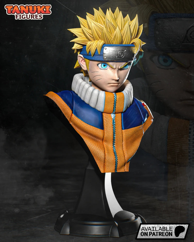 Naruto Classic Resin Statue & Bust - Bust view 2