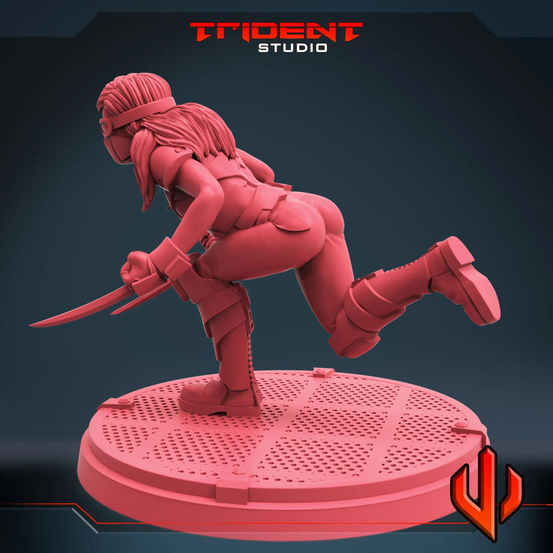 Honey Badger - Sculpt A Marvel MCP-compatible 40mm resin proxy miniature by Trident Miniatures - product image 2