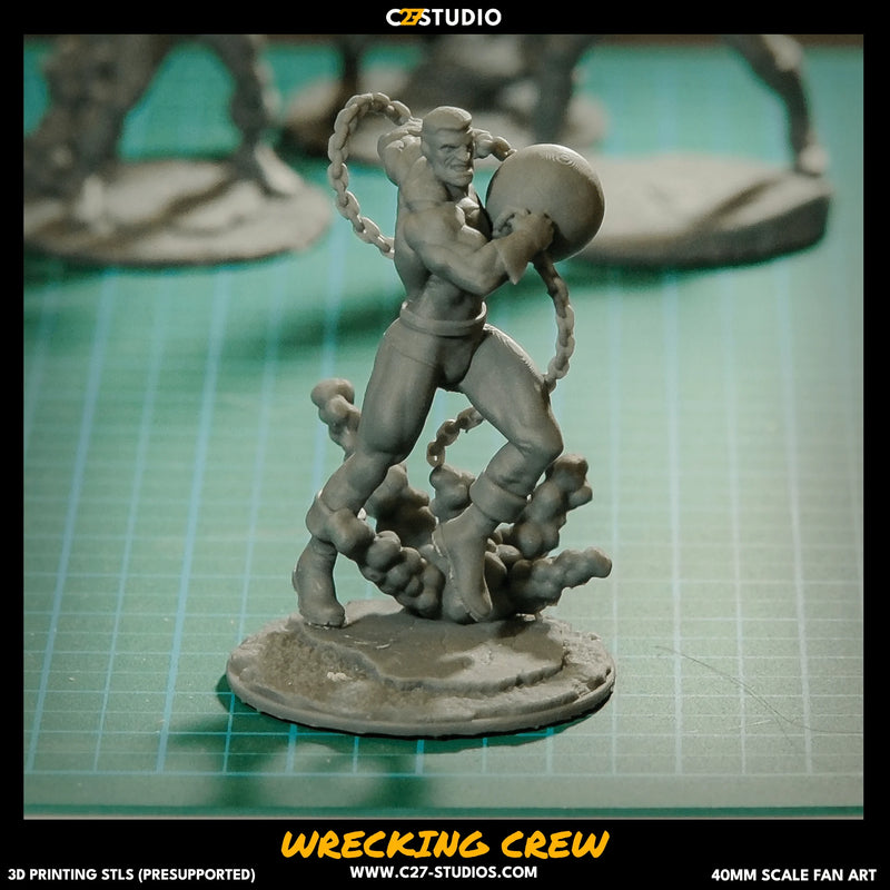 Thunderball Marvel MCP-compatible resin miniature by C27 Studios - product image 2