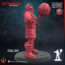 Galan Marvel MCP-compatible 40mm resin proxy miniature by Trident Miniatures - product image 2