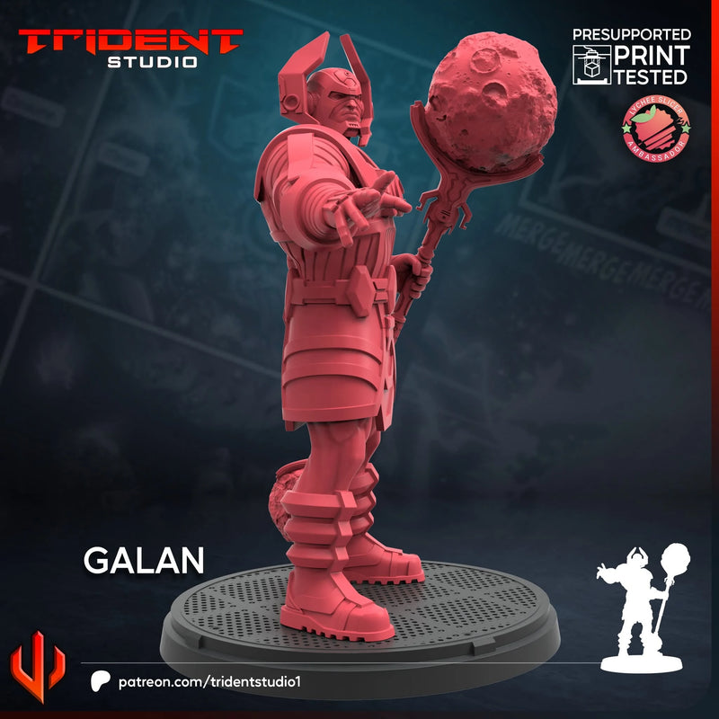 Galan Marvel MCP-compatible 40mm resin proxy miniature by Trident Miniatures - product image 2