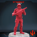 TVA Guard - Sculpt B Marvel MCP-compatible 40mm resin proxy miniature by Trident Miniatures - product image 2