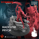 Madelyne Pryor Marvel MCP-compatible 40mm resin proxy miniature by Trident Miniatures - product image 2