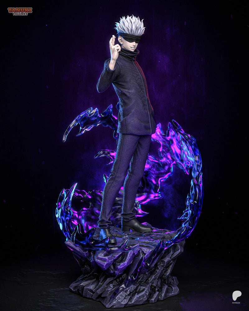Satoru Gojo Resin Statue & Bust - Full Size view 2