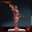 Winter Soldier 2021 - Sculpt A Marvel MCP-compatible 40mm resin proxy miniature by Trident Miniatures - product image 2