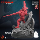 Bishop Marvel MCP-compatible 40mm resin proxy miniature by Trident Miniatures - product image 2