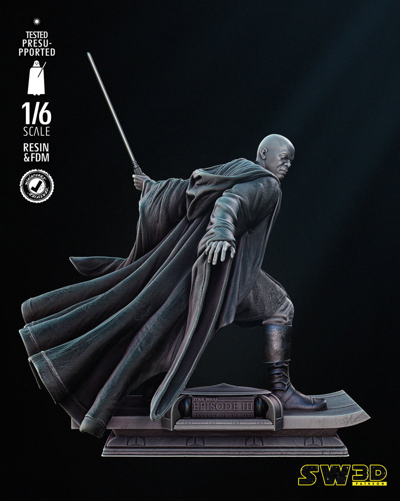 Mace Windu 2024 Sculpture