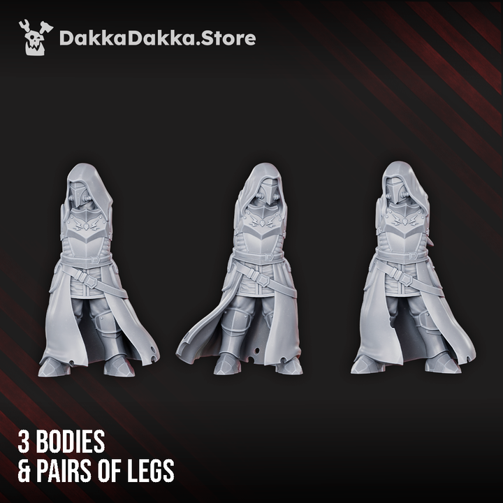 Dawnguard Sunlight Crusaders x3 - DakkaDakka Resin Miniature Squad - image 2