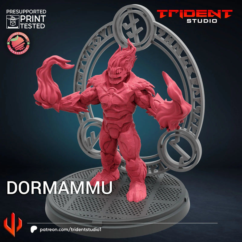 Dormammu Marvel MCP-compatible 40mm resin proxy miniature by Trident Miniatures - product image 2