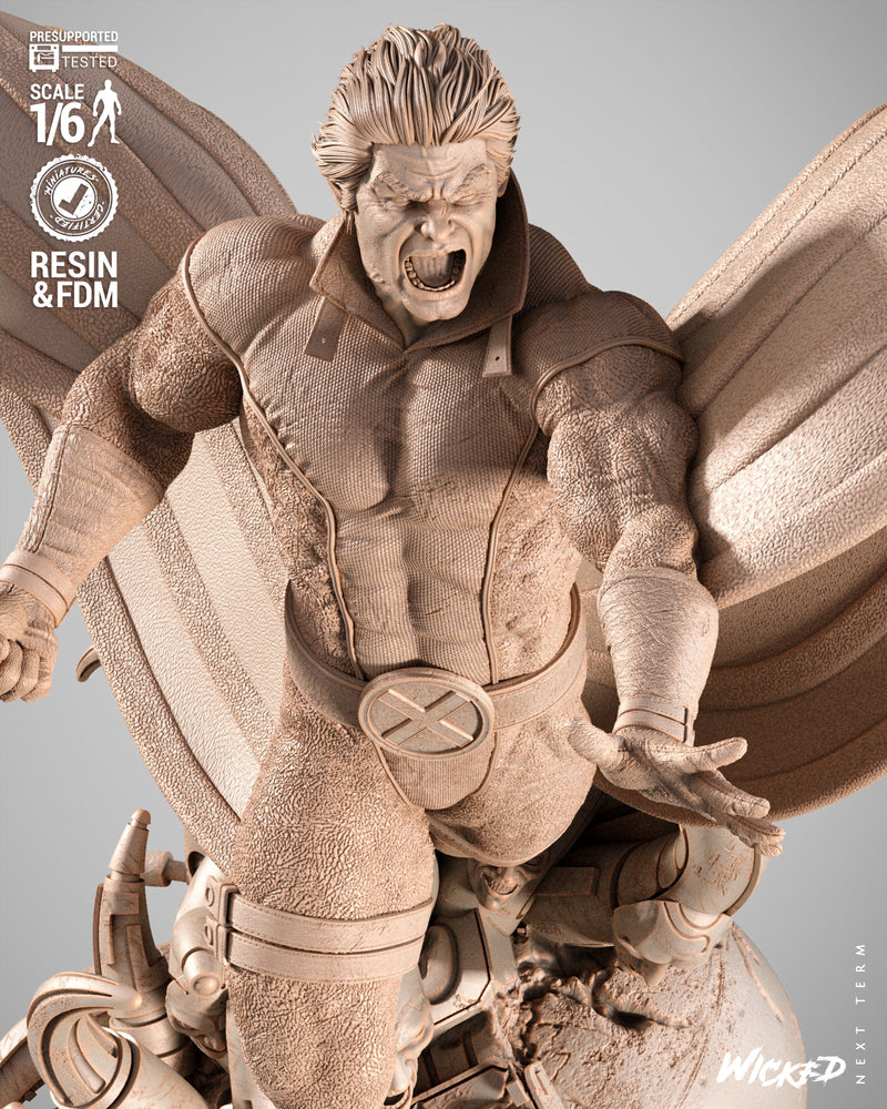 Banshee Sculpture resin statue kit view 2