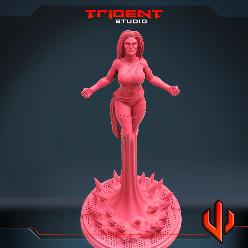 Captain Marvel Marvel MCP-compatible 40mm resin proxy miniature by Trident Miniatures - product image 2