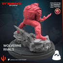 Wolverine Rivals Marvel MCP-compatible 40mm resin proxy miniature by Trident Miniatures - product image 2