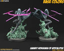 Gambit Horsemen of Apocalypse Marvel MCP-compatible resin miniature by C27 Studios - product image 2