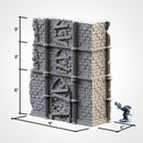 Temple Ruins 3D printed terrain view 2