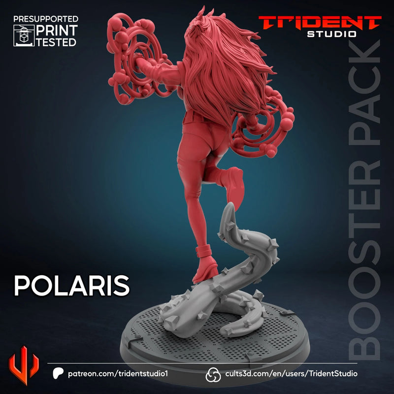 Polaris Marvel MCP-compatible 40mm resin proxy miniature by Trident Miniatures - product image 2