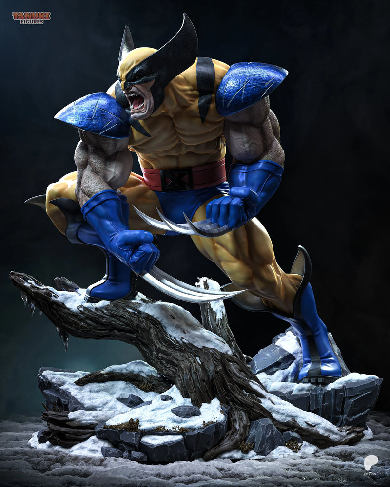 Wolverine Resin Statue & Bust - Full Size view 2
