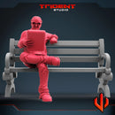 Stan Lee - Sculpt B Marvel MCP-compatible 40mm resin proxy miniature by Trident Miniatures - product image 2