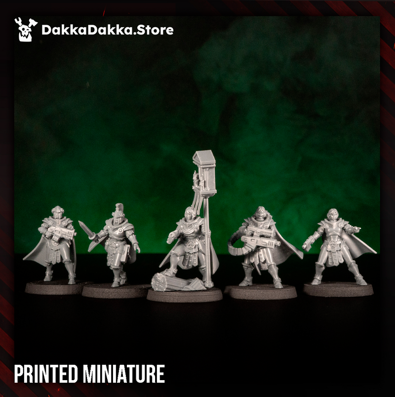 Legio Artemis Bellatrix Squad Build Kit - DakkaDakka Resin Build Kit - image 2