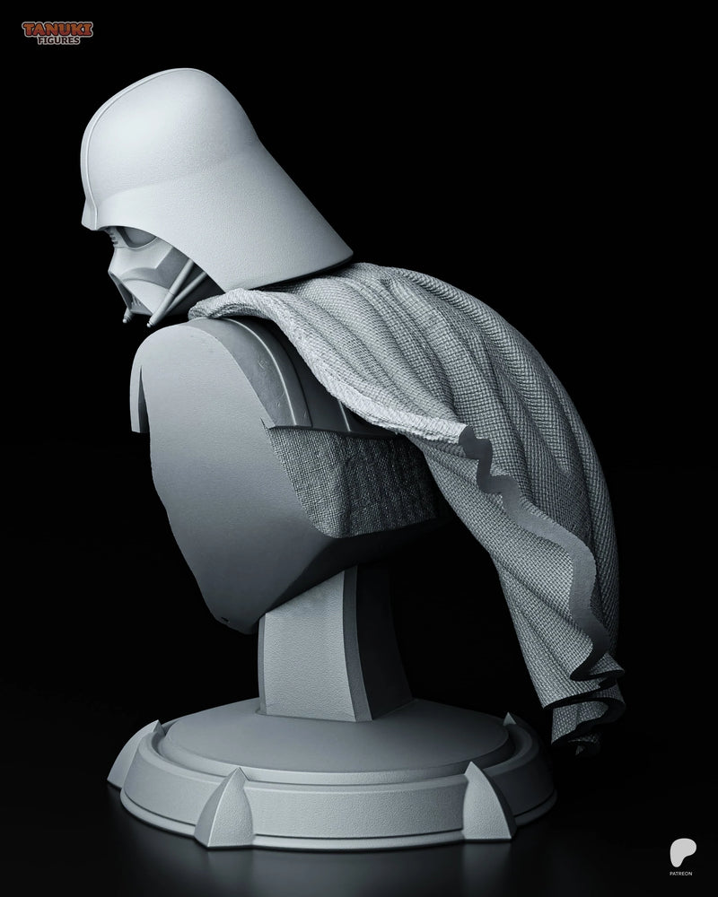 Darth Vader Resin Statue & Bust - Bust view 2