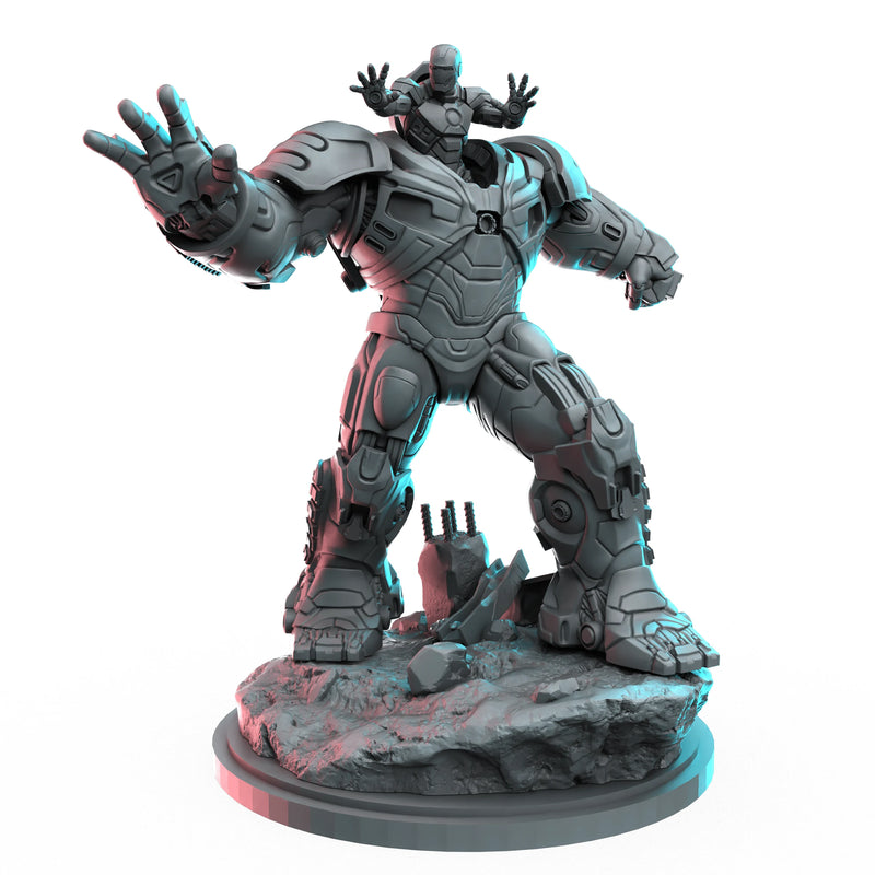 Hulkbuster Marvel MCP-compatible resin miniature by C27 Studios - product image 2