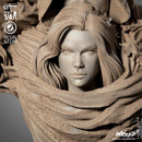 Cloak and Dagger Portrait Bust resin bust kit view 2
