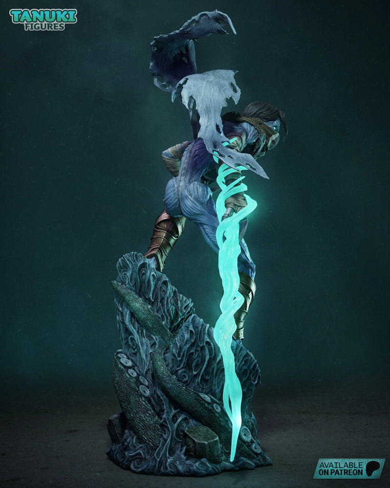 Raziel Resin Statue & Bust - Full Size view 2