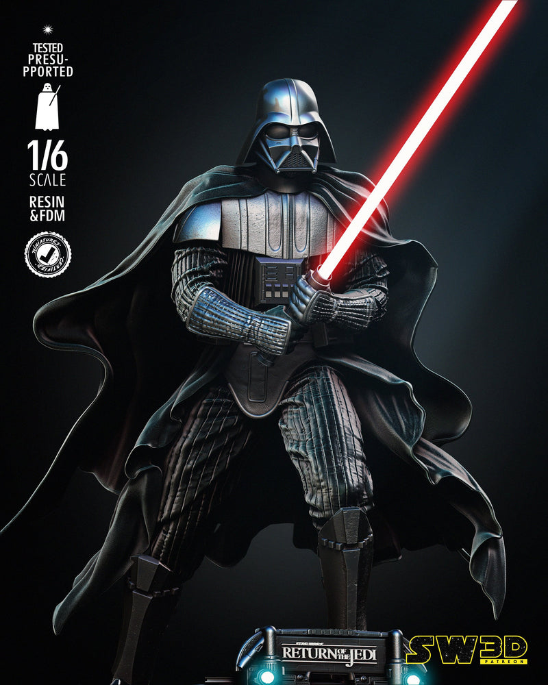 Darth Vader Return of Jedi Sculpture