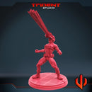 Cyclops - Sculpt B Marvel MCP-compatible 40mm resin proxy miniature by Trident Miniatures - product image 2