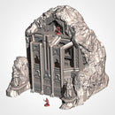 The Isolated Mountain 3D printed terrain view 2