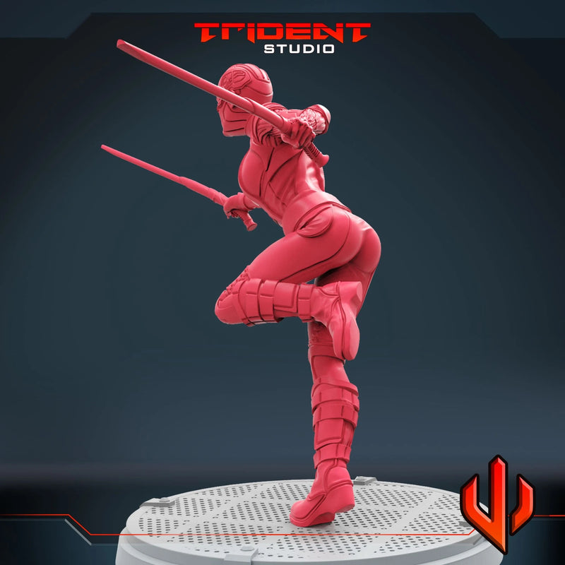 Nebula - Sculpt B Marvel MCP-compatible 40mm resin proxy miniature by Trident Miniatures - product image 2