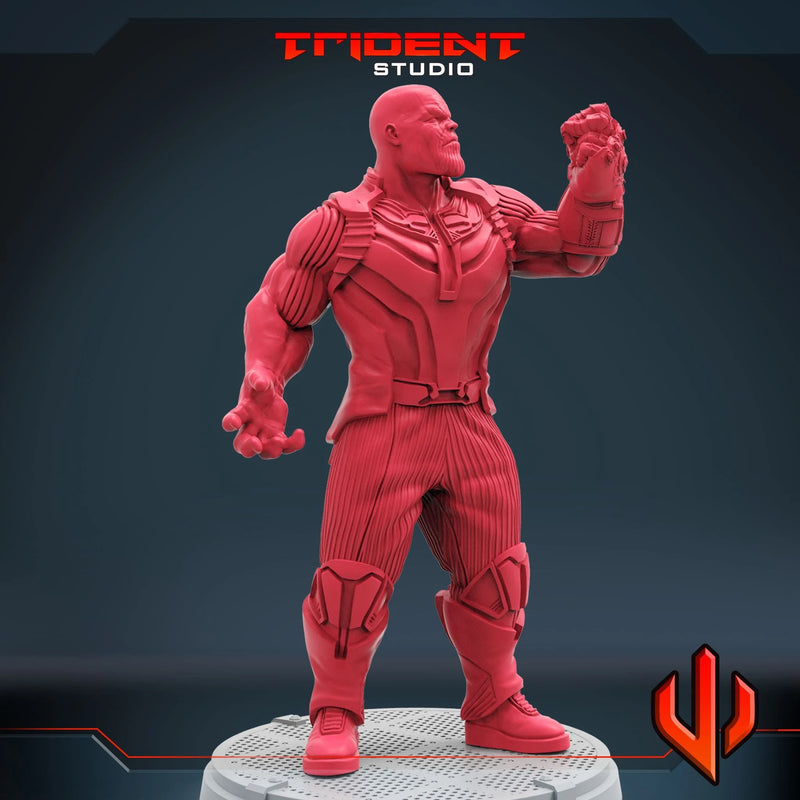 Thanos - Sculpt A Marvel MCP-compatible 40mm resin proxy miniature by Trident Miniatures - product image 2