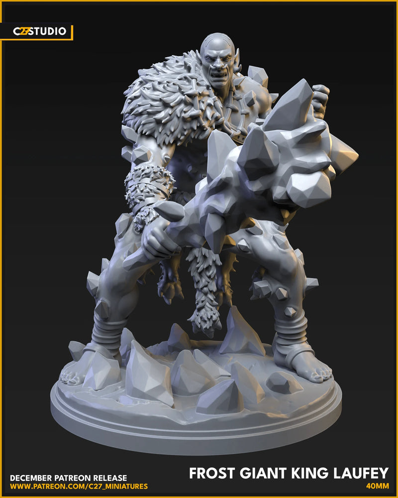 King Laufey Marvel MCP-compatible resin miniature by C27 Studios - product image 2