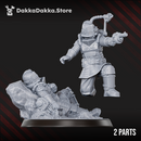 Dramatic pose Medic - DakkaDakka Resin Miniature - image 2