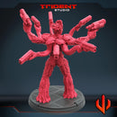 Muscle Gunner Groot Marvel MCP-compatible 40mm resin proxy miniature by Trident Miniatures - product image 2