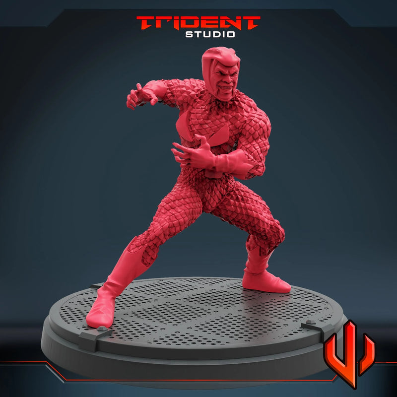 Cottonmouth Marvel MCP-compatible 40mm resin proxy miniature by Trident Miniatures - product image 2