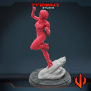 Classic Miss Marvel Marvel MCP-compatible 40mm resin proxy miniature by Trident Miniatures - product image 2
