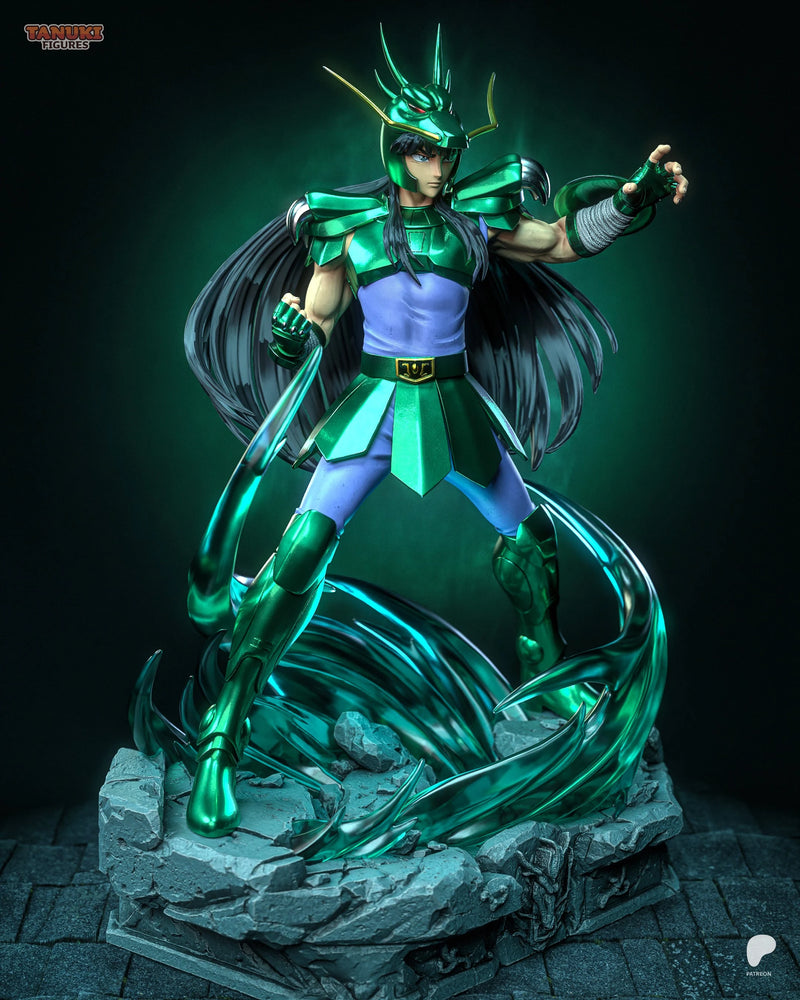 Shiryu Resin Statue & Bust - Full Size view 2