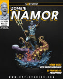 Zombie Namor Marvel MCP-compatible resin miniature by C27 Studios - product image 2
