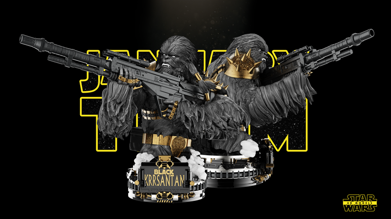 Black Krrsantan Bust