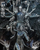 Dead Strange and Scarlet Witch Diorama resin diorama kit view 2