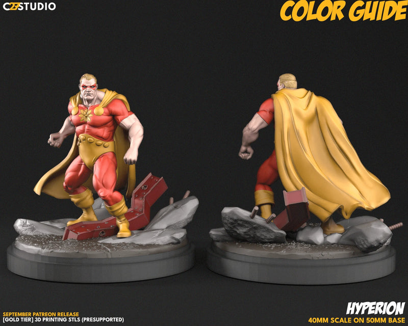 Hyperion Marvel MCP-compatible resin miniature by C27 Studios - product image 2