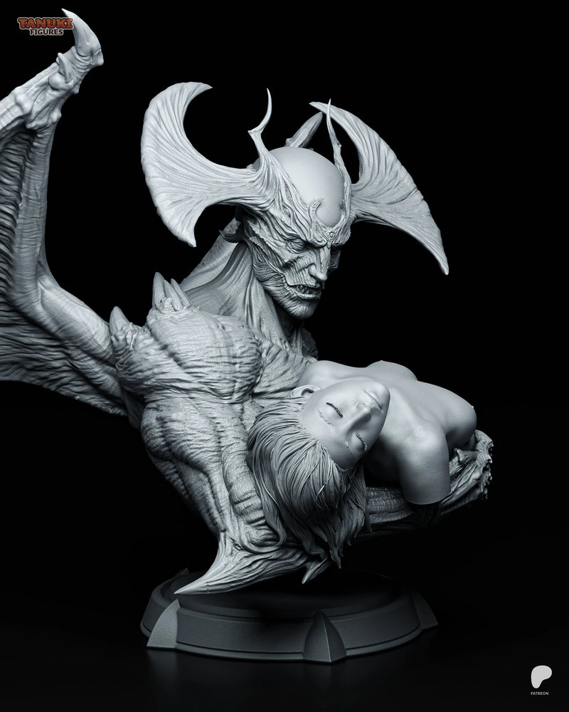 Devilman Resin Statue & Bust - Bust view 2