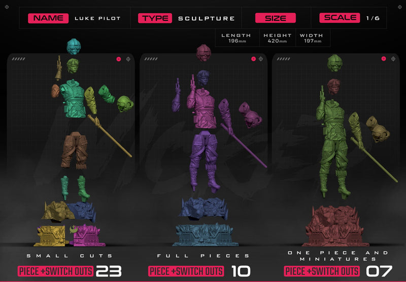 SW3D May 2025 Term Luke Pilot Sculpture