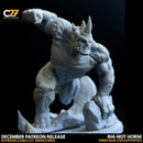 Rhino Marvel MCP-compatible resin miniature by C27 Studios - product image 2