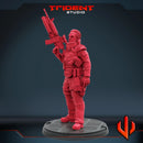 Punisher War Zone - Sculpt B Marvel MCP-compatible 40mm resin proxy miniature by Trident Miniatures - product image 2
